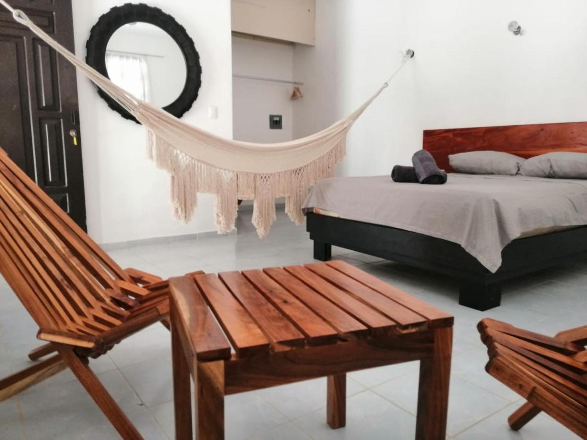 Habitacion A Unos Metros De La Playa El Cuyo Ngoại thất bức ảnh